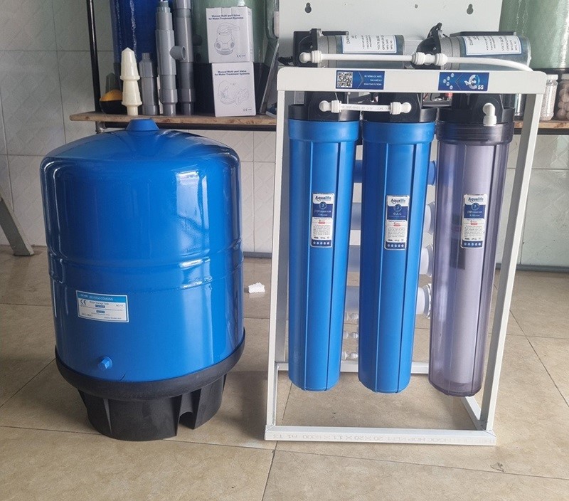 Dự án Bình lọc 12 lõi là loại bình lọc lõi inox 304 quận bình tân